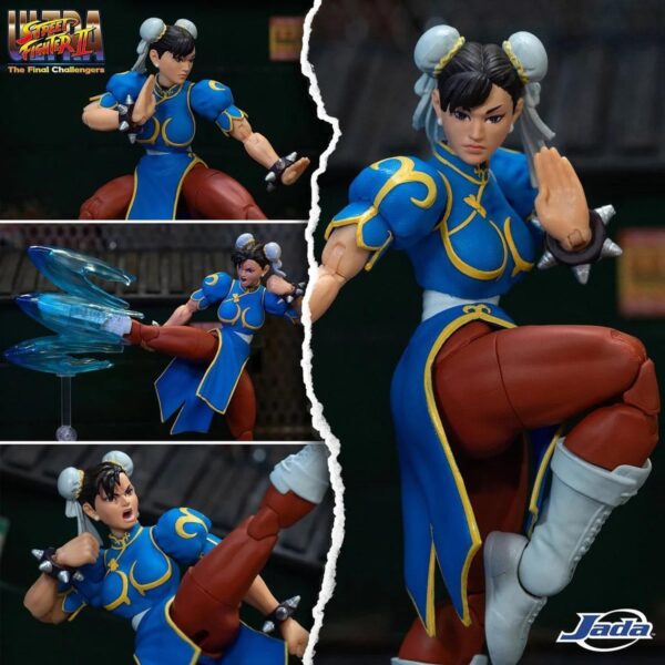 66913025 Figura De Accion Ultra Street Fighter Ii Chun-li (jada Toys)