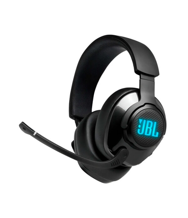 Audífonos Jbl Quantum 400 Gamer Negro Con Luz Led