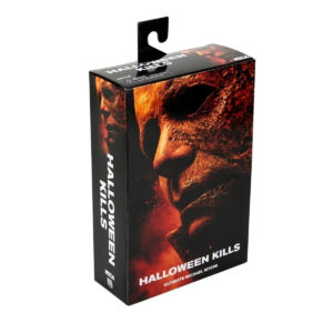 Figura Ultimate Michael Myers En empaque original Halloween Kills de NECA - 7 pulgadas con accesorios y cabezas intercambiables