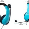 66913237 Lvl 40 Stereo Headset Blue/red (pdp) Para Nintendo Switch