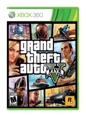 66912841 Grand Theft Auto V Rockstar Games Xbox 360 Físico